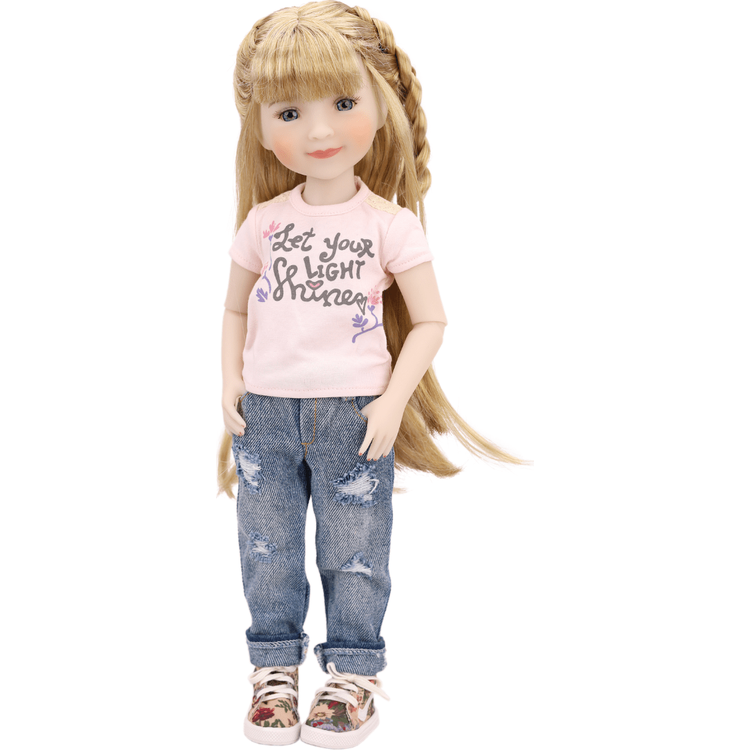 Ruby Red Fashion Friends -  Let Your Light Shine - Sara Doll -  Dolls