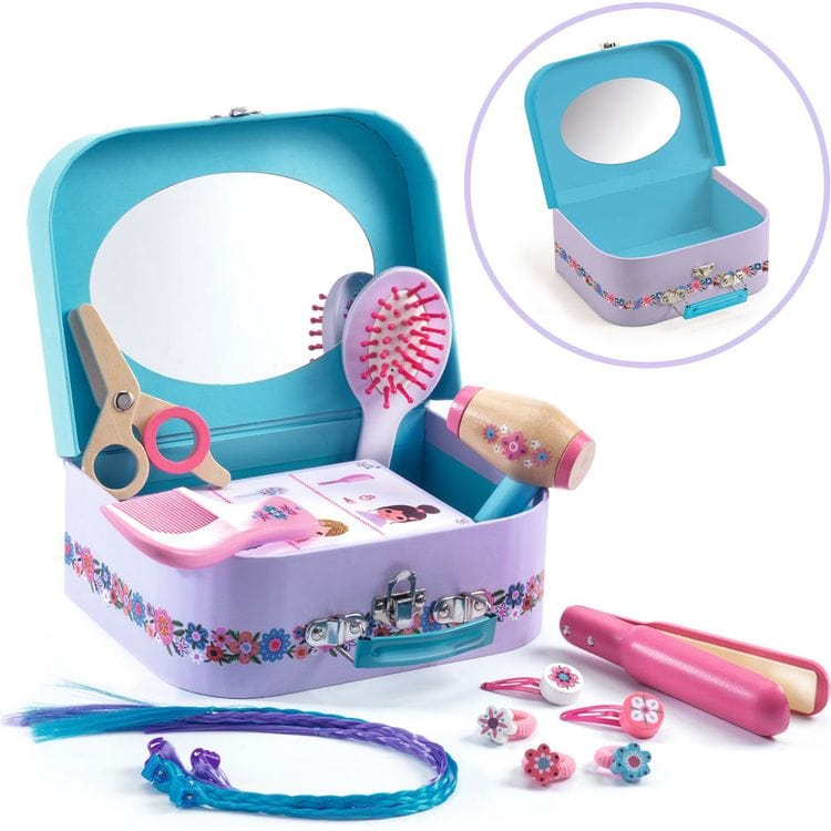  Djeco -  Lily Pretend Play Hairdressing Set -  Preschool