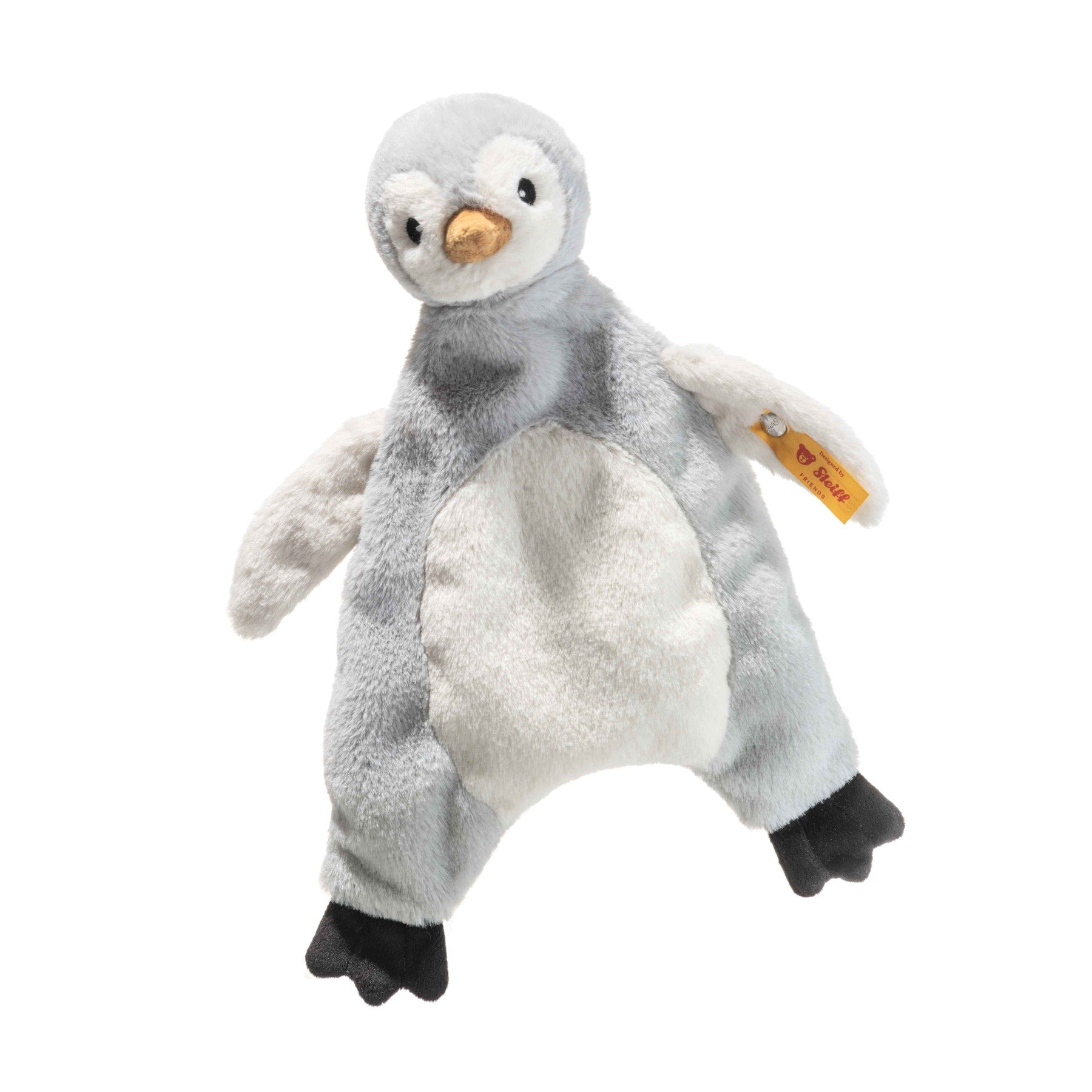  Steiff North America, Inc. -  Lio Penguin Security Blanket Plush -  Infants