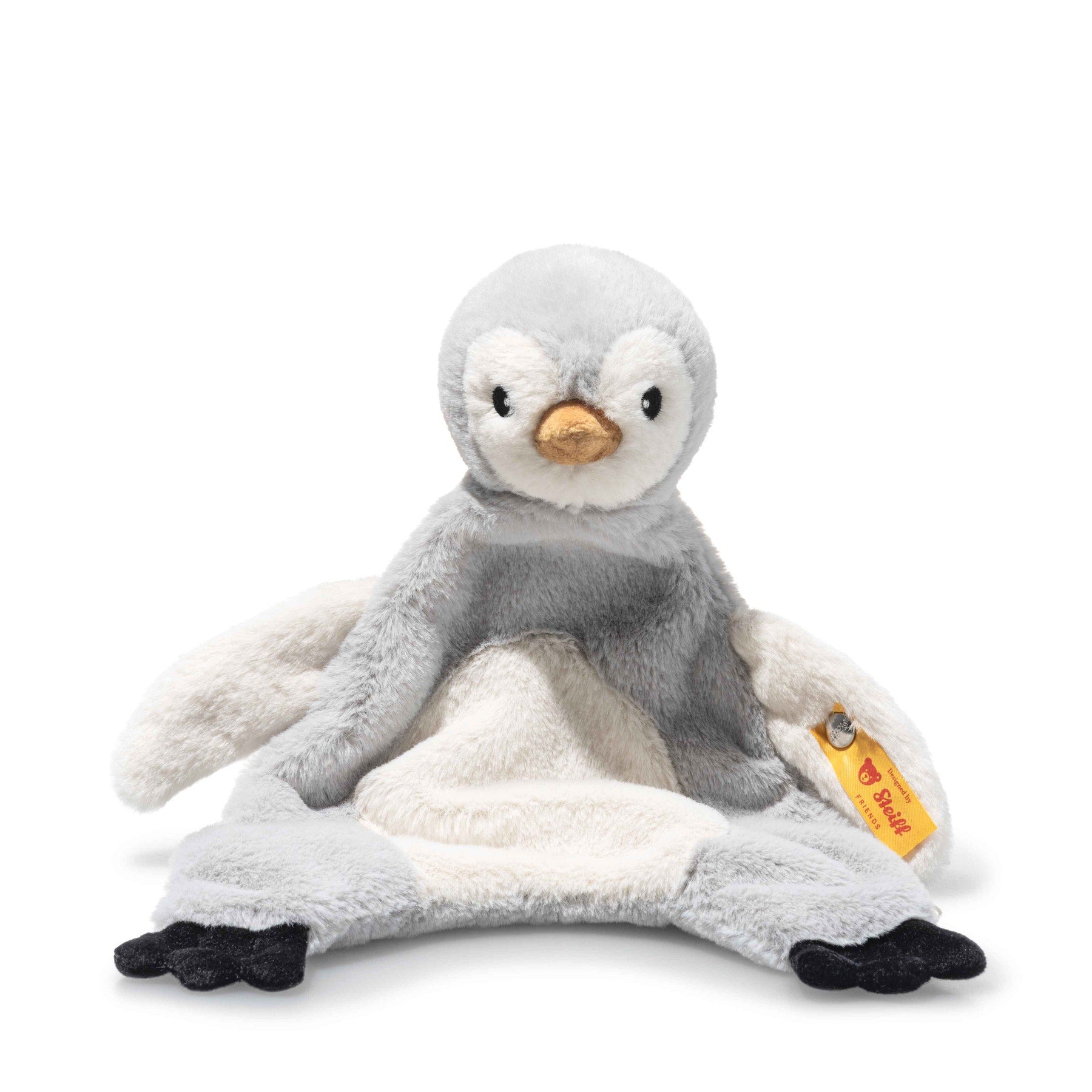  Steiff North America, Inc. -  Lio Penguin Security Blanket Plush -  Infants