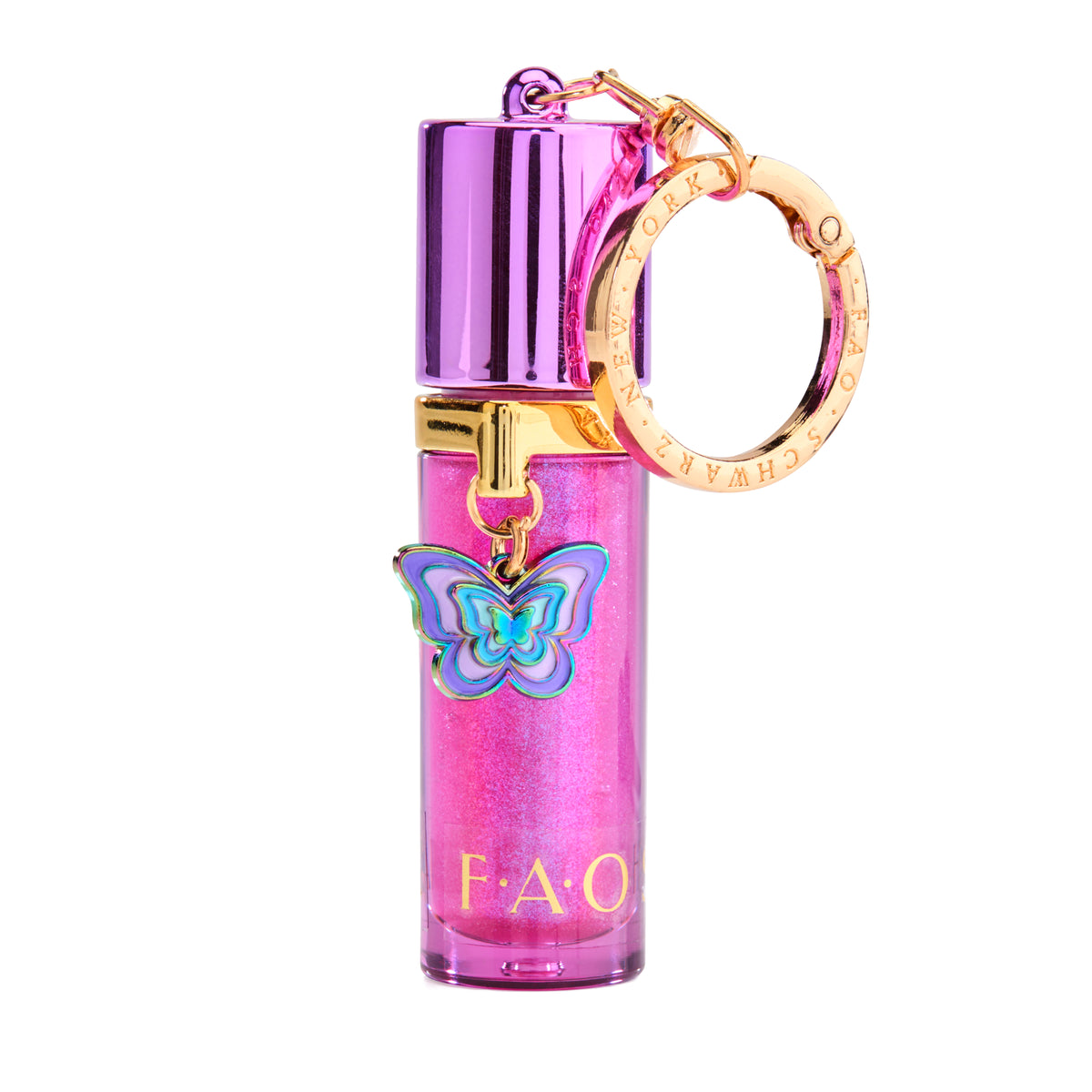 FAO Schwarz -  Lip Gloss Keychain – Juice Pop -  Fashion Activity and Roleplay