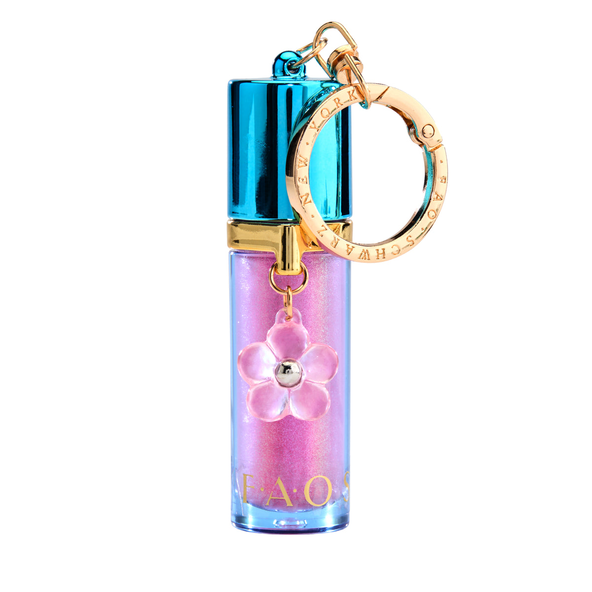 FAO Schwarz -  Lip Gloss Keychain – Party Girl -  Fashion Activity and Roleplay