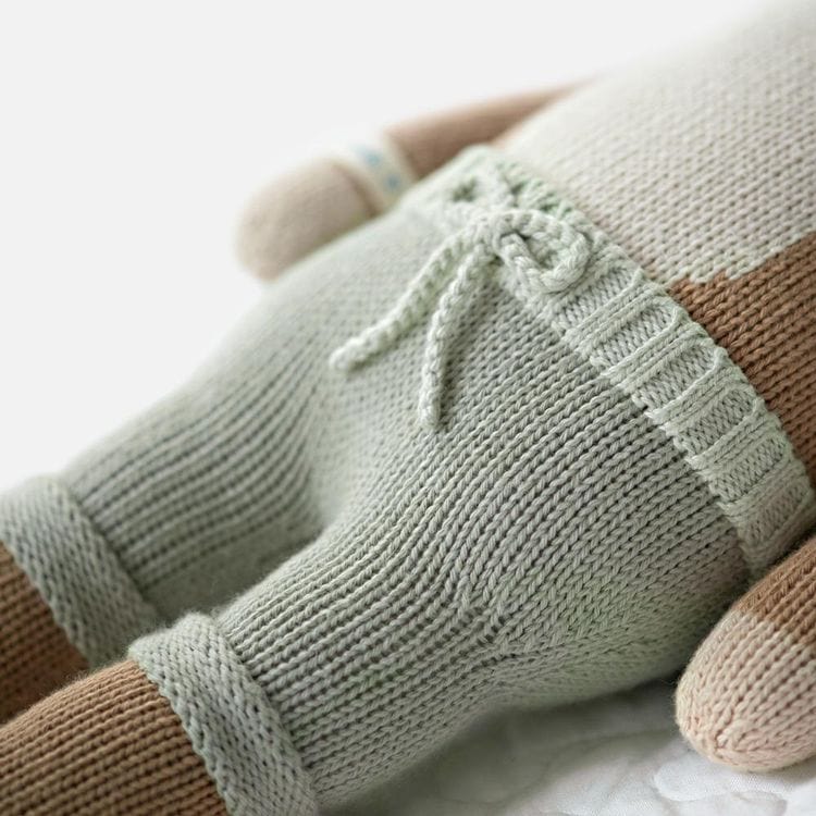  Cuddle And Kind -  Little 13" Elliott the Fawn Hand-Knit Doll -  Plush