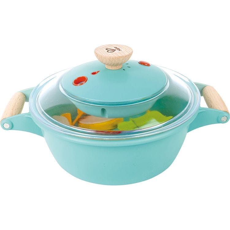  Hape -  Little Chef Cooking & Steam Playset -  Preschool