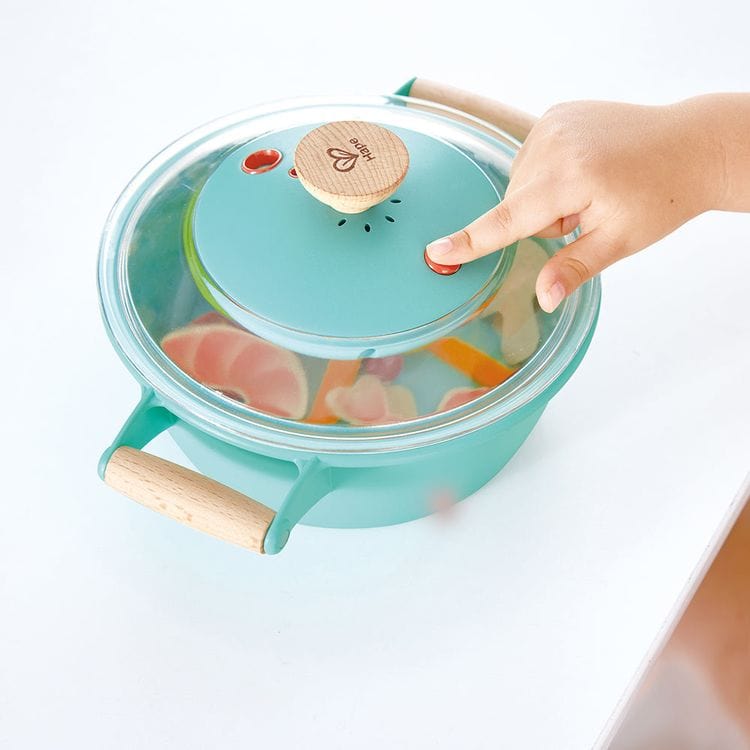 Hape -  Little Chef Cooking & Steam Playset -  Preschool