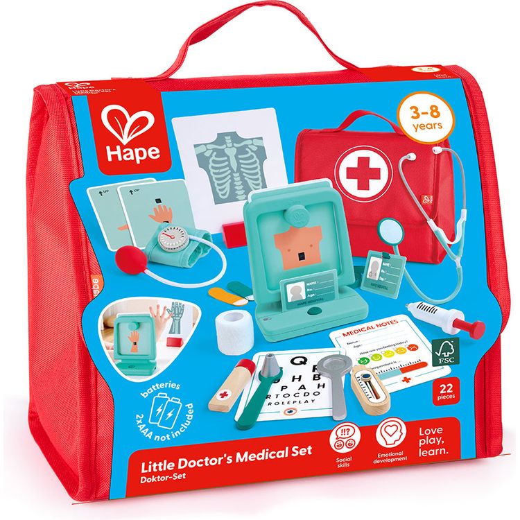  Hape -  Little Doctor's Medical Set -  Preschool