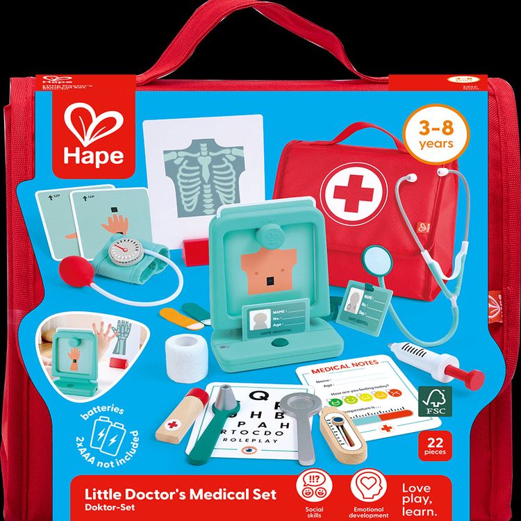  Hape -  Little Doctor's Medical Set -  Preschool