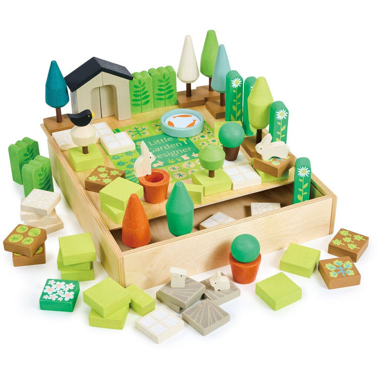  Tender Leaf Toys -  Little Garden Designer Wooden Toy -  Preschool