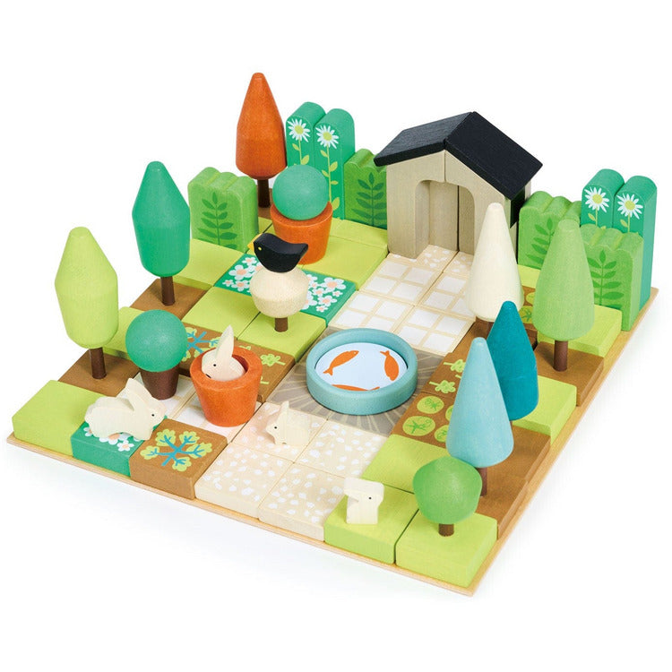  Tender Leaf Toys -  Little Garden Designer Wooden Toy -  Preschool