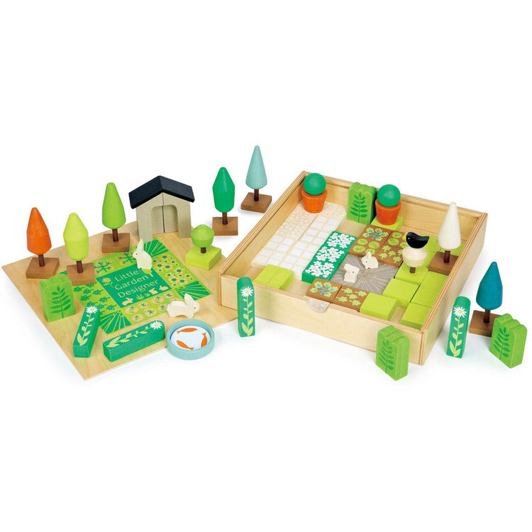  Tender Leaf Toys -  Little Garden Designer Wooden Toy -  Preschool