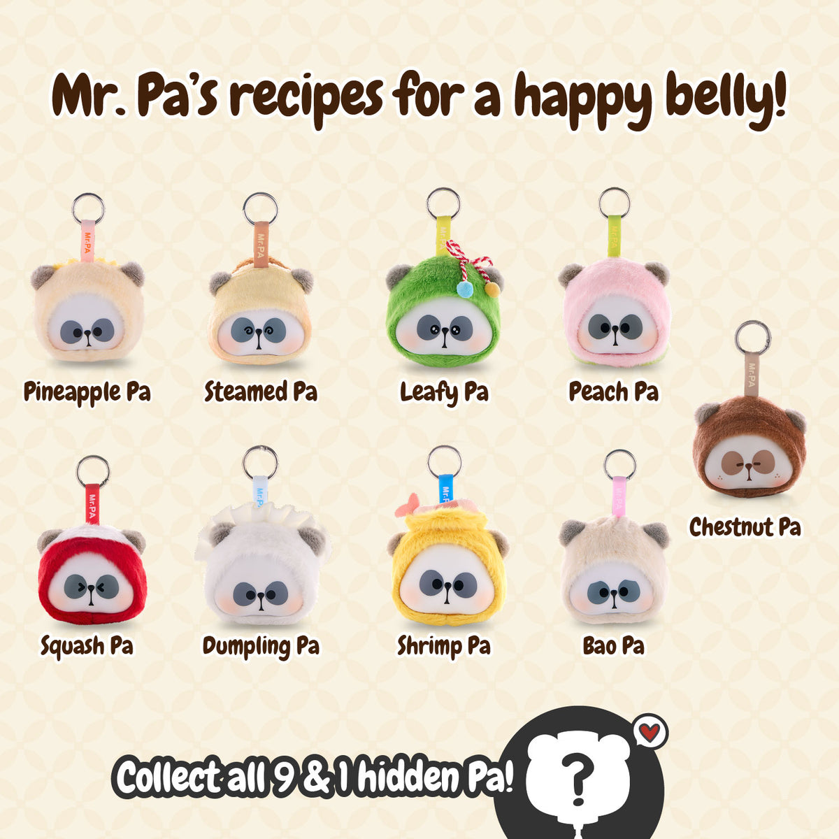 Battat Blind Boxes -  Little Pa Chef Series Plush Blind Box -  Collectibles