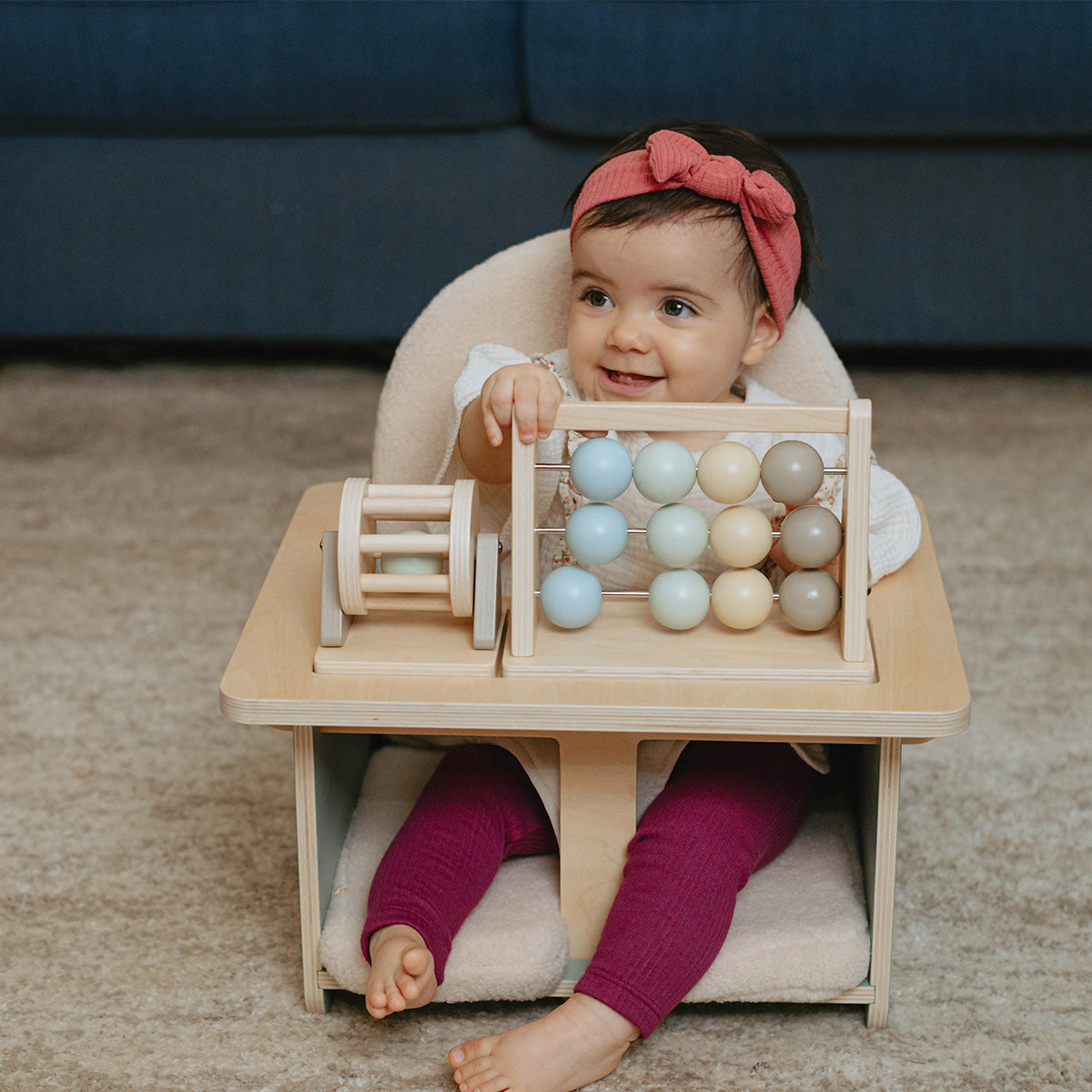  Wonder & Wise -  Little Wood Baby Chair -  Infants