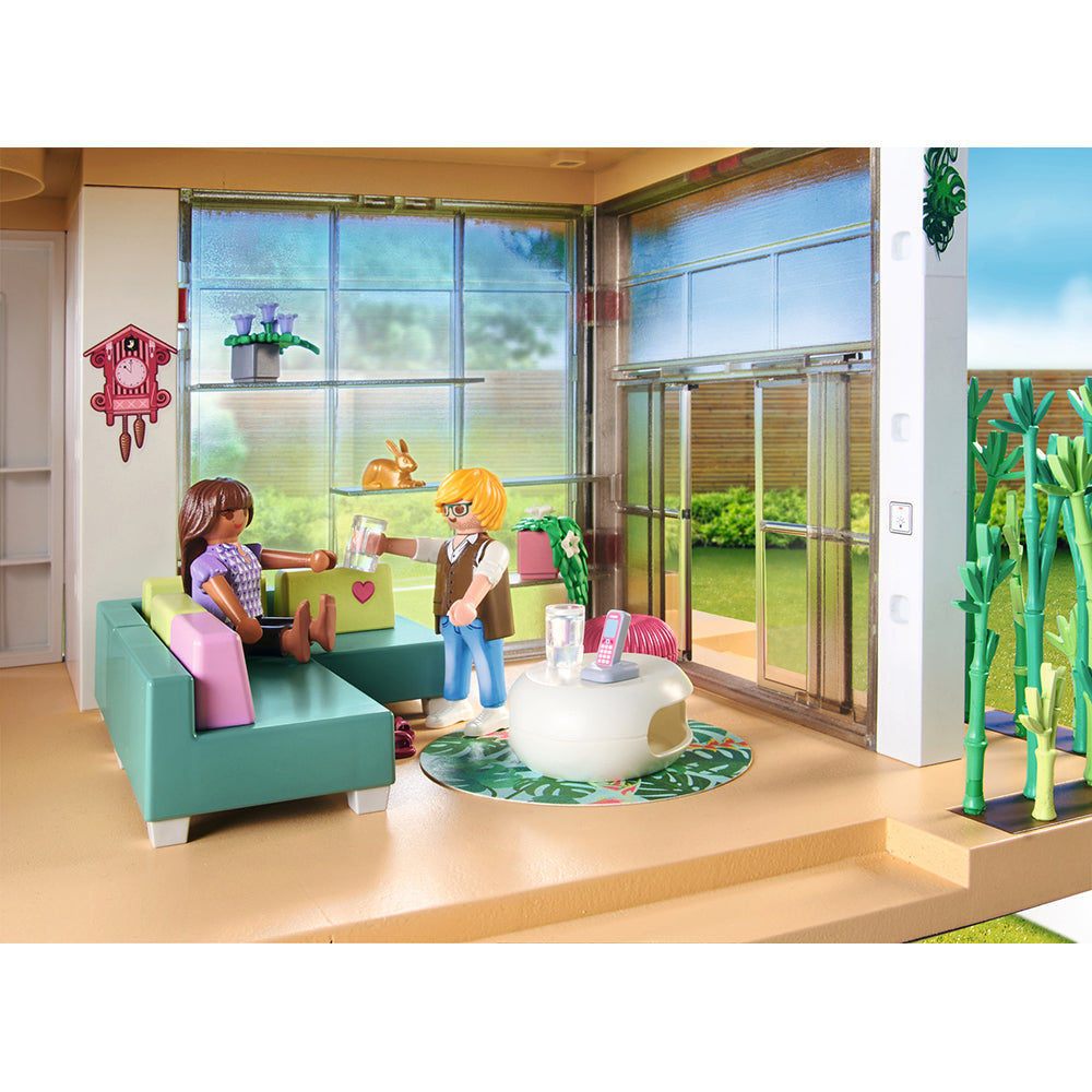 playmobil modern dressing room Living House Playset