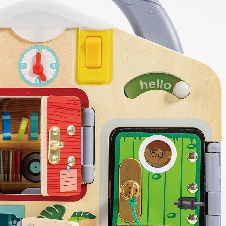 Hape -  Lock & Learn Playboard -  Preschool