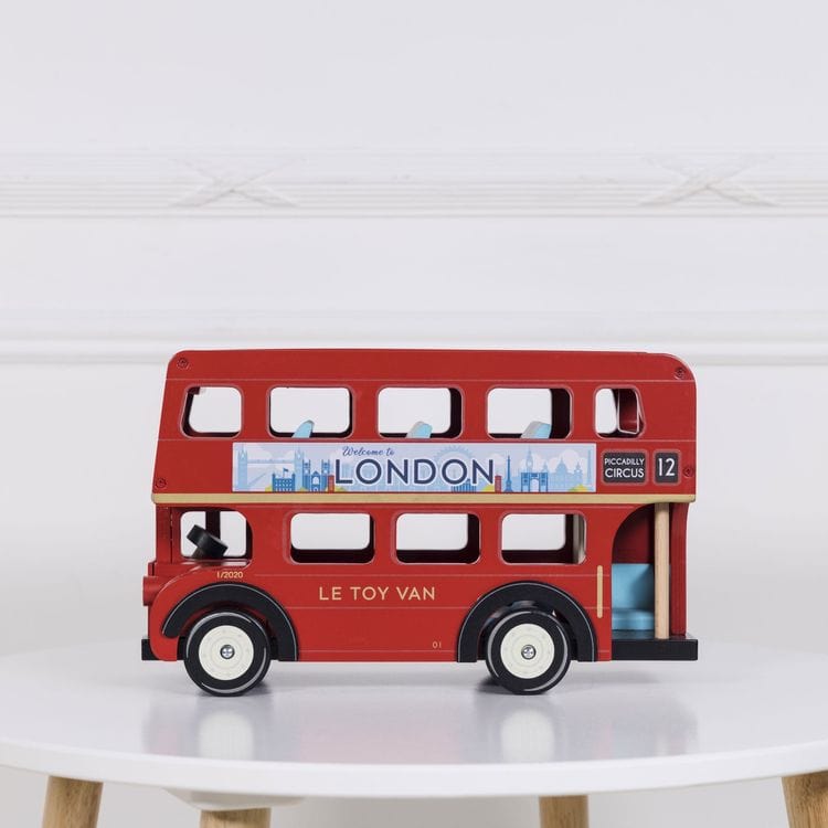  Le Toy Van -  London Wooden Bus -  Preschool