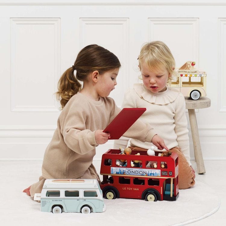  Le Toy Van -  London Wooden Bus -  Preschool