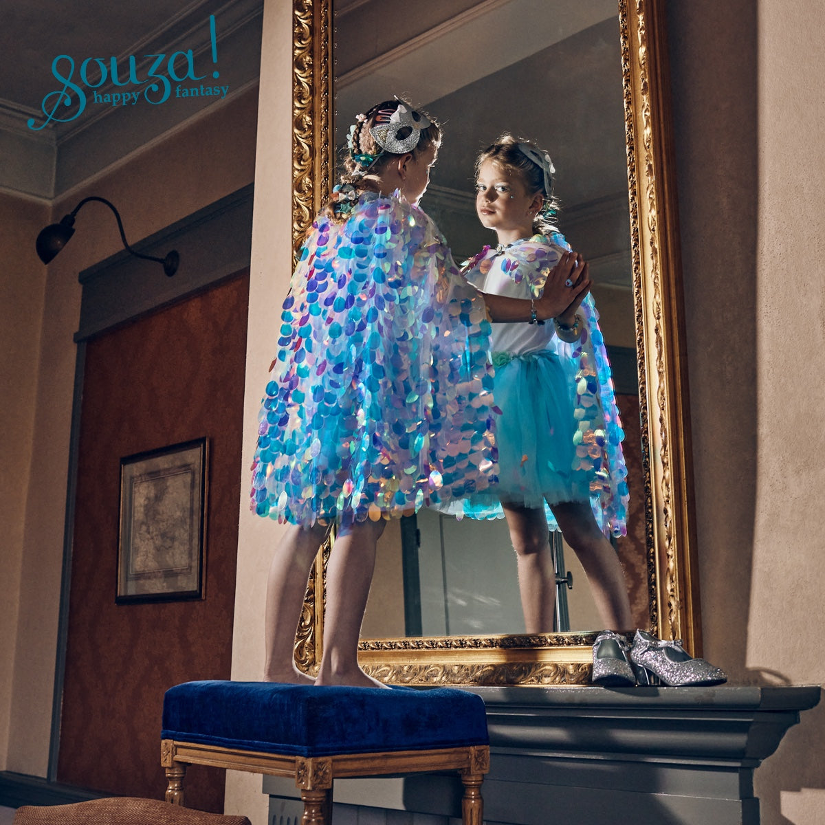  Souza -  Lorelie Costume Cape - 3-4 Years -  Dress up