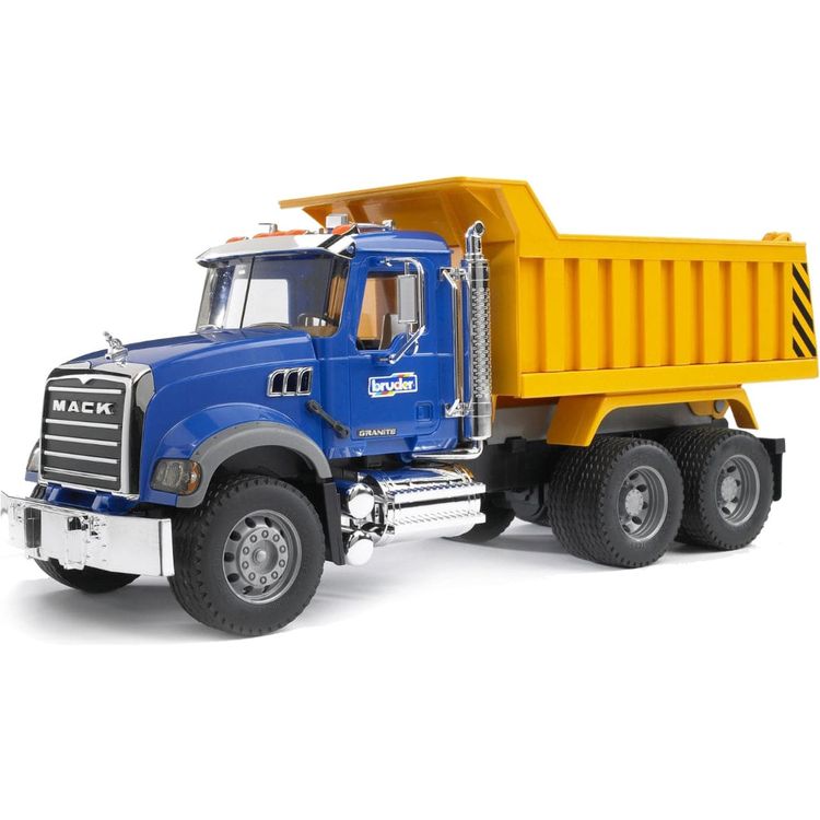  Bruder -  MACK Granite Dump Truck -  Vehicles