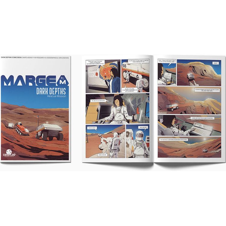  Candylab -  MARGE: Mars Agency for Research + Geographical Exploration - The Dark Depths Play Set -  Vehicles