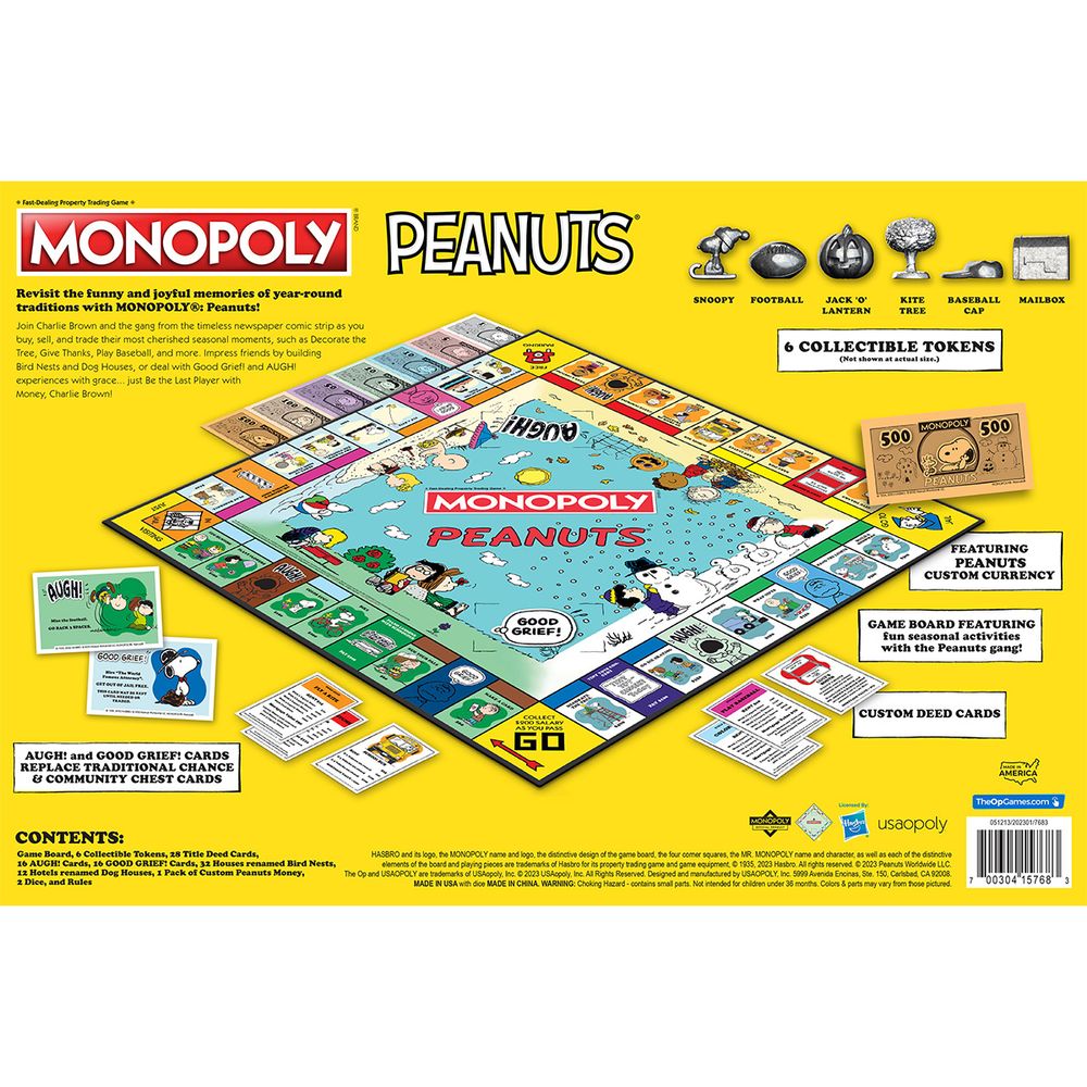  Peanuts -  MONOPOLY: Peanuts -  Games