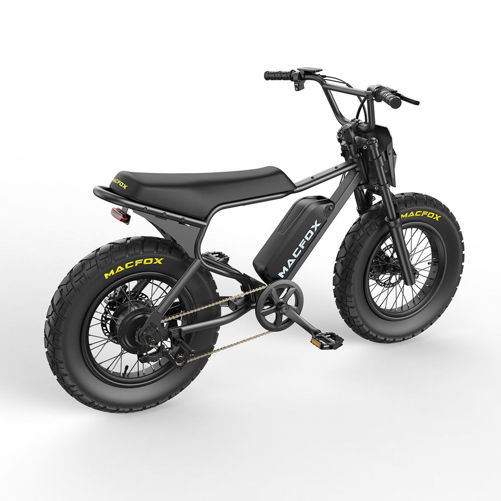  MACFOX -  Macfox X7 Electric Bike - Black -  Outdoor