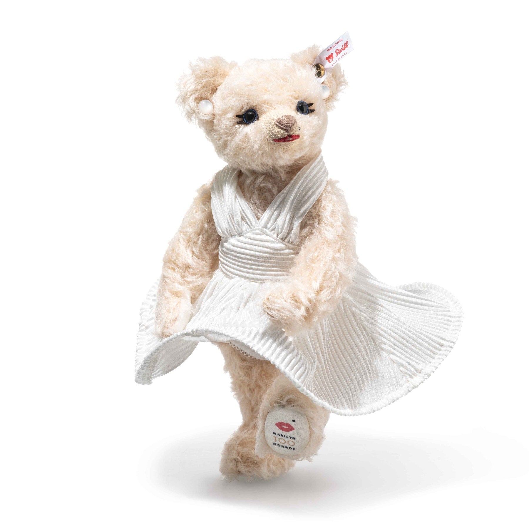  Steiff North America, Inc. -  Marilyn Monroe Teddy Bear 100th Anniversary -  Plush
