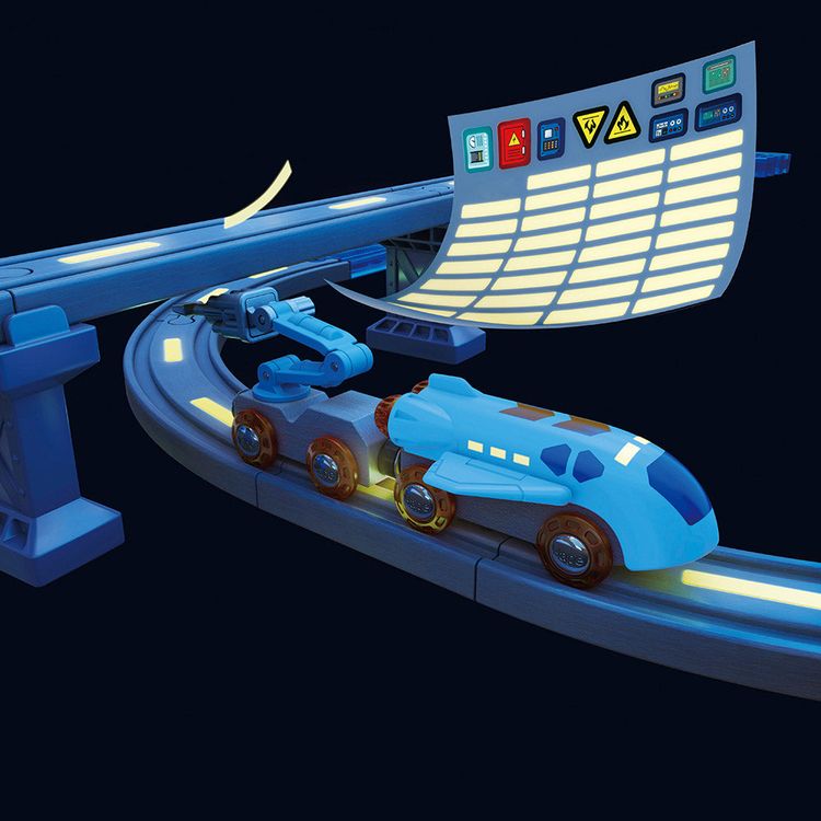  Hape -  Mars Exploration Rail Set -  Preschool