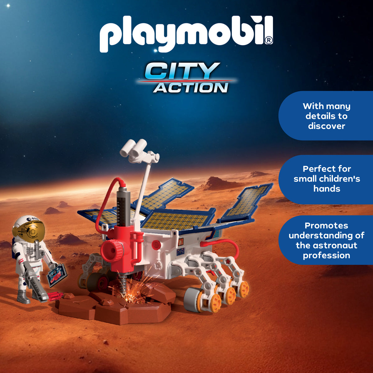  Playmobil -  Mars Exploration Rover Playset -  Preschool