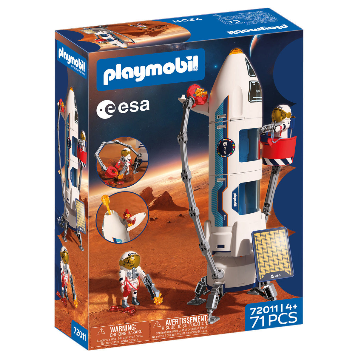  Playmobil -  Mars Research Rocket Playset -  Preschool