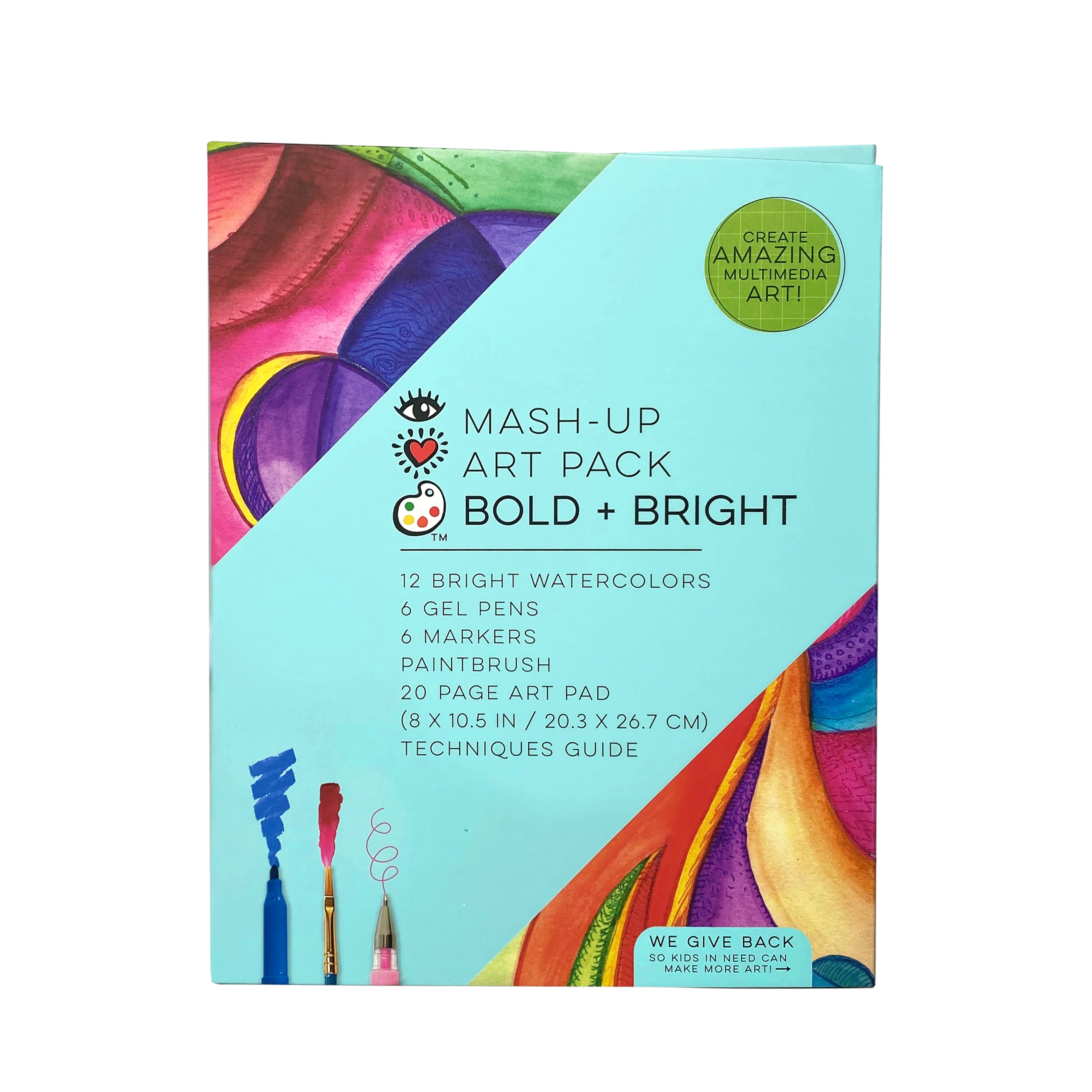  Bright Stripes -  Mash-Up Art Pack Bold & Bright -  Creativity