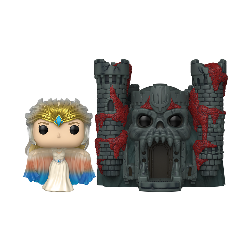 Funko -  Masters of the Universe Pop! Sorceress with Castle Grayskull (Live Action) -  World of Funko