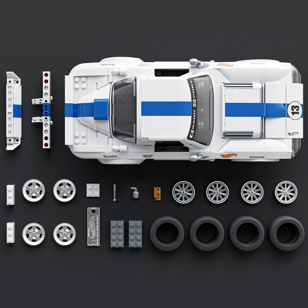  Hot Wheels -  Mattel Brick Shop Hot Wheels Corvette Grand Sport -  Vehicles