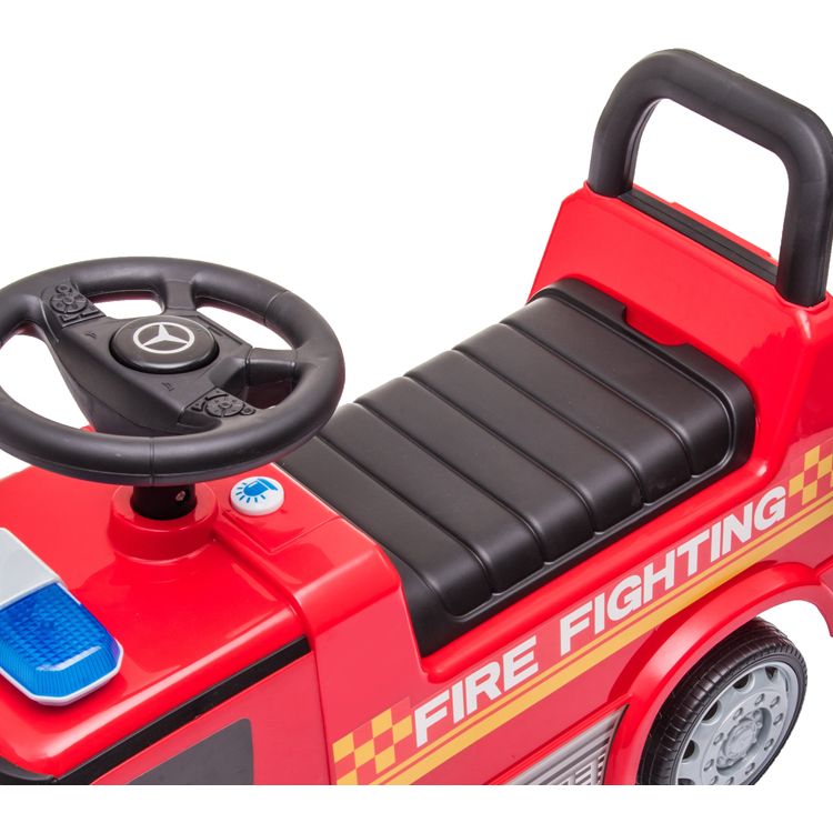  Freddo -  Mercedes Benz Antos Foot to Floor Fire Truck Ride On -  Outdoor