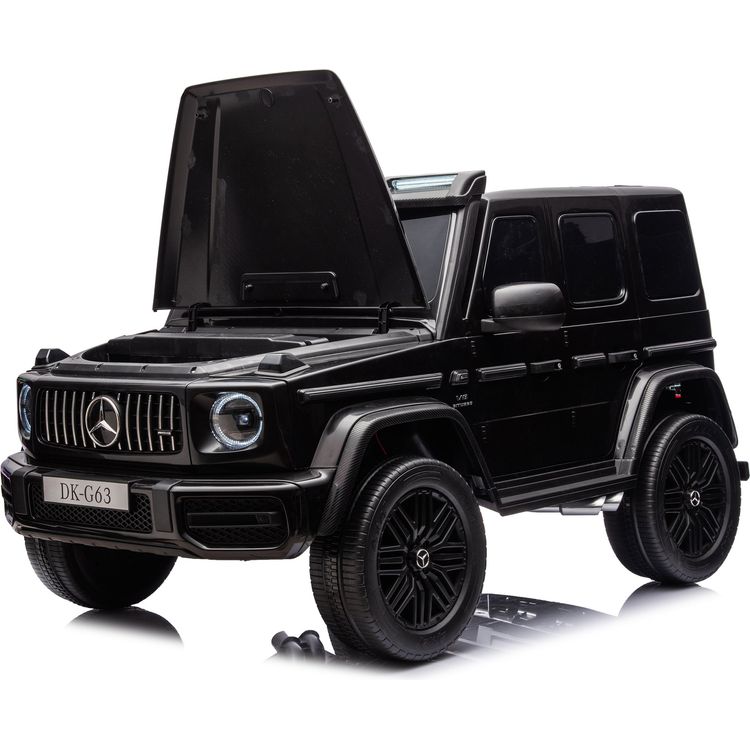  Freddo -  Mercedes G-Wagon 24V 4x4 2-Seater Ride on Car - Black -  Outdoor