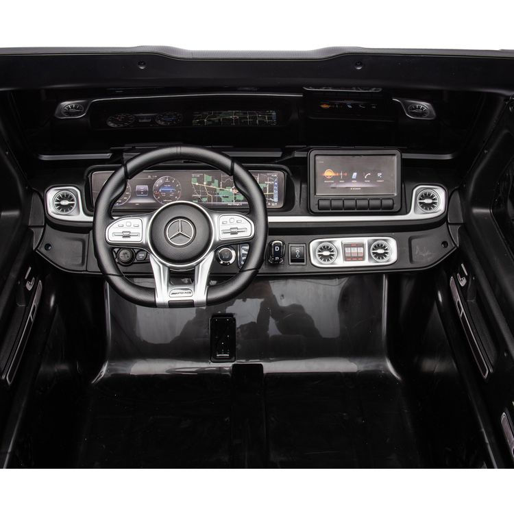  Freddo -  Mercedes G-Wagon 24V 4x4 2-Seater Ride on Car - Black -  Outdoor