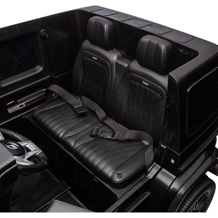  Freddo -  Mercedes G-Wagon 24V 4x4 2-Seater Ride on Car - Black -  Outdoor