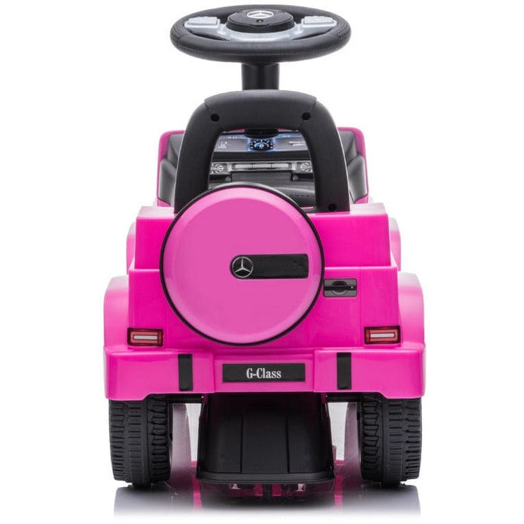  Best Ride on Cars -  Mercedes G-Wagon Push Car - Pink -  Outdoor