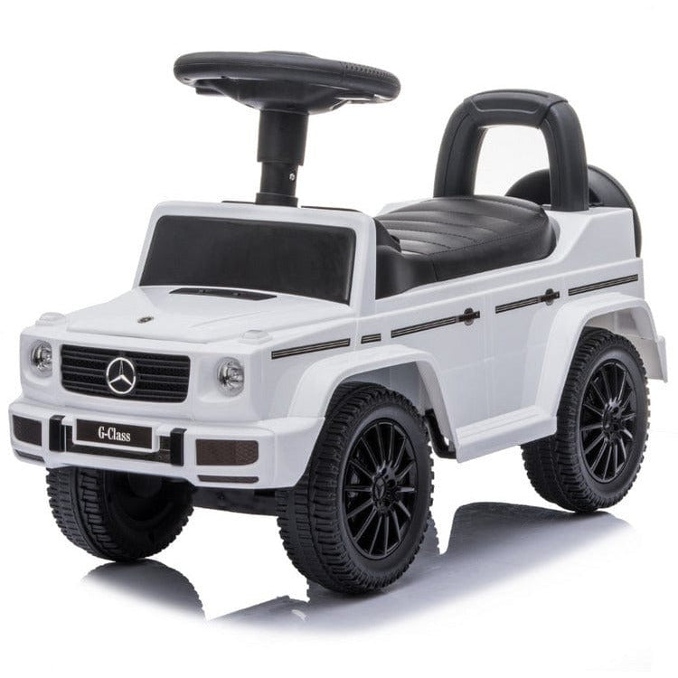  Best Ride on Cars -  Mercedes G-Wagon Push Car - White -  Outdoor