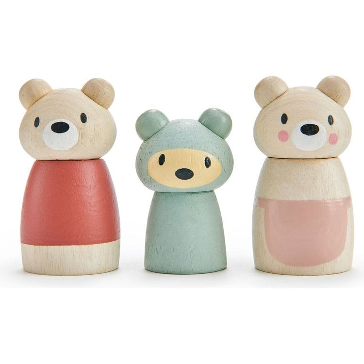 Tender Leaf Toys -  Merrywood Friends Collection of Wood Toys -  Preschool