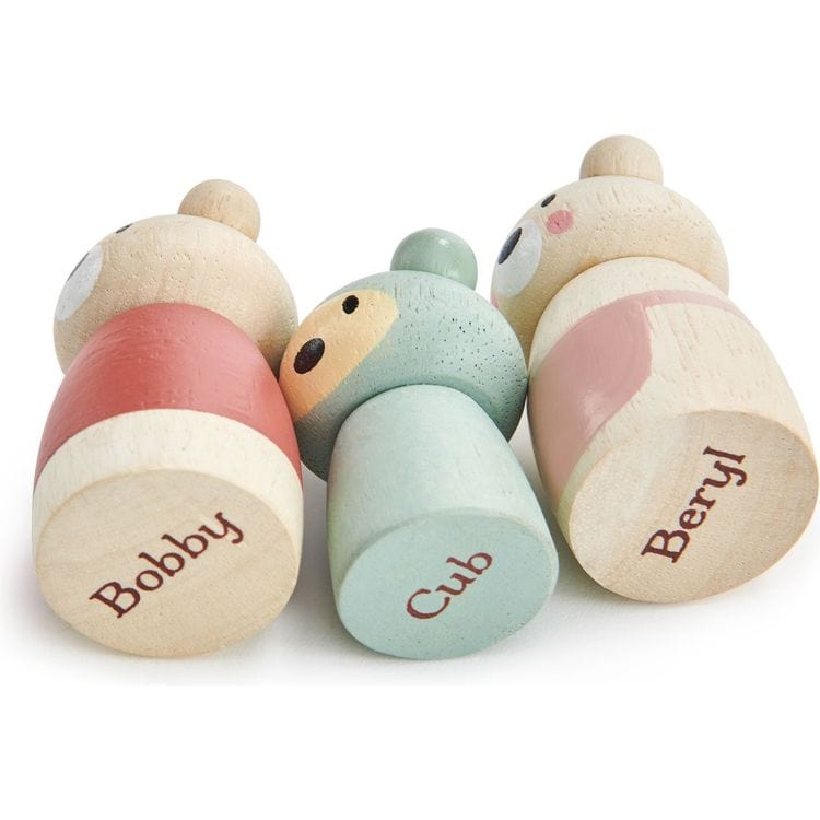 Tender Leaf Toys -  Merrywood Friends Collection of Wood Toys -  Preschool