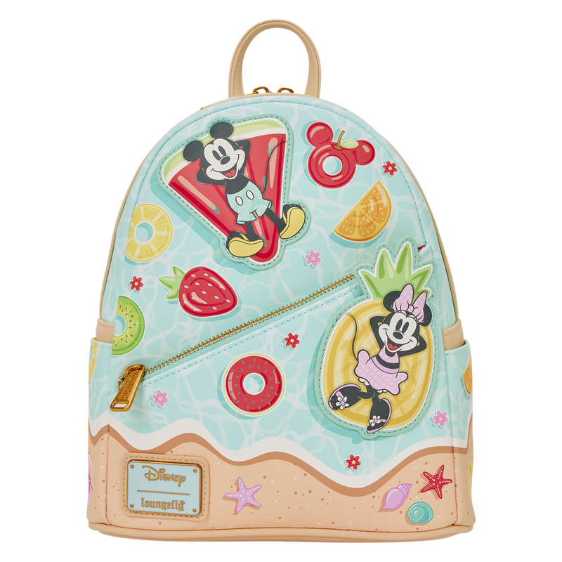 Mickey & Minnie Beach Fun Mini Backpack