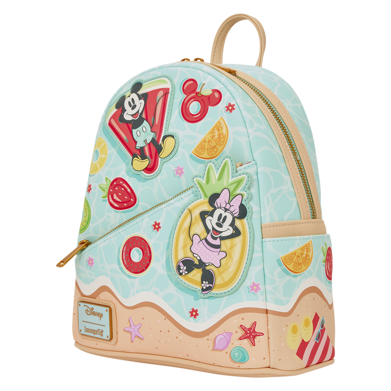 Mickey & Minnie Beach Fun Mini Backpack