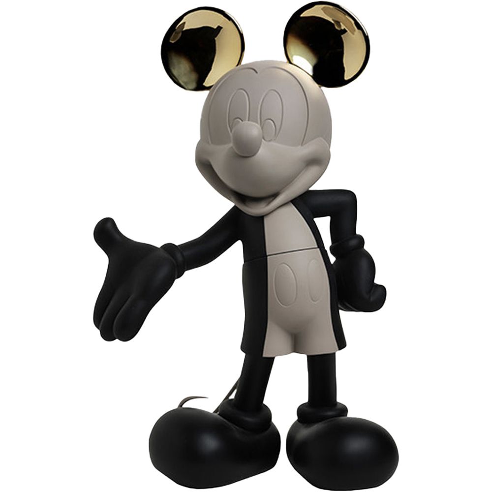  Leblon Delienne -  Mickey Mouse 12" Kelly Hoppen Figurine - Black, Taupe & Gold -  Collectibles