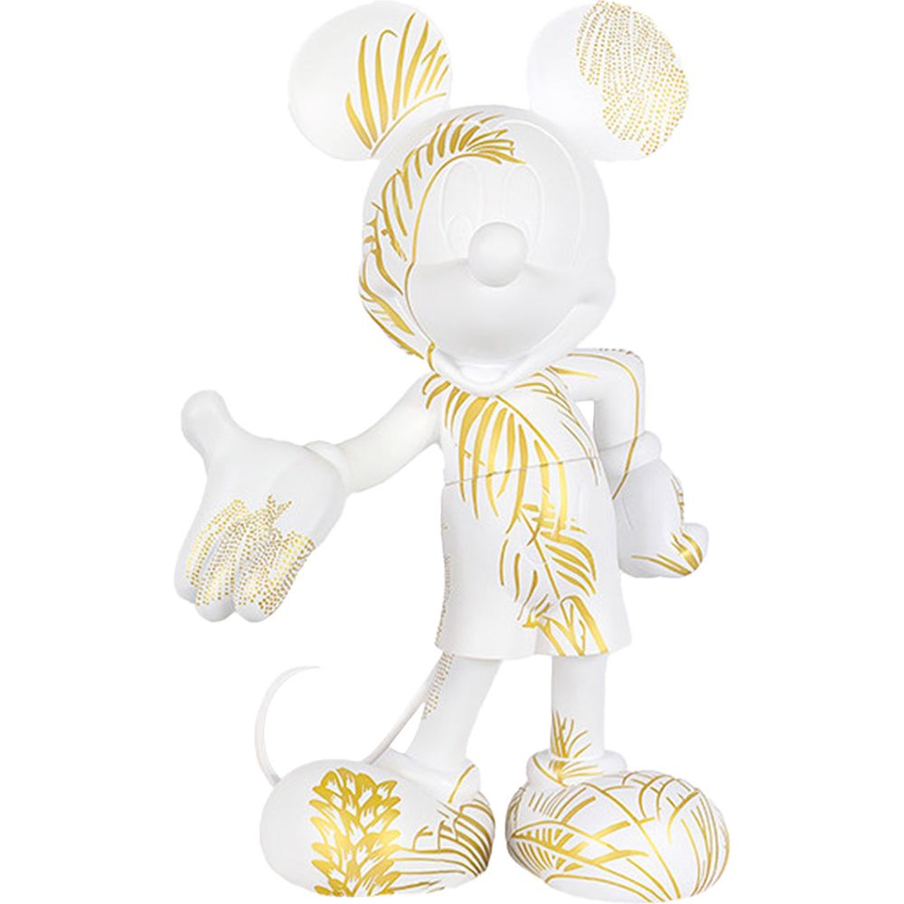  Leblon Delienne -  Mickey Mouse 12" Star Style Martyn Lawrence Bullard Figurine - White & Gold -  Collectibles