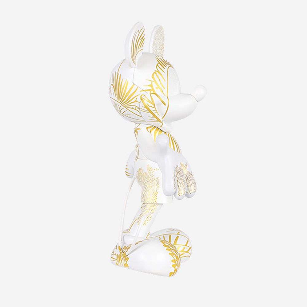  Leblon Delienne -  Mickey Mouse 12" Star Style Martyn Lawrence Bullard Figurine - White & Gold -  Collectibles