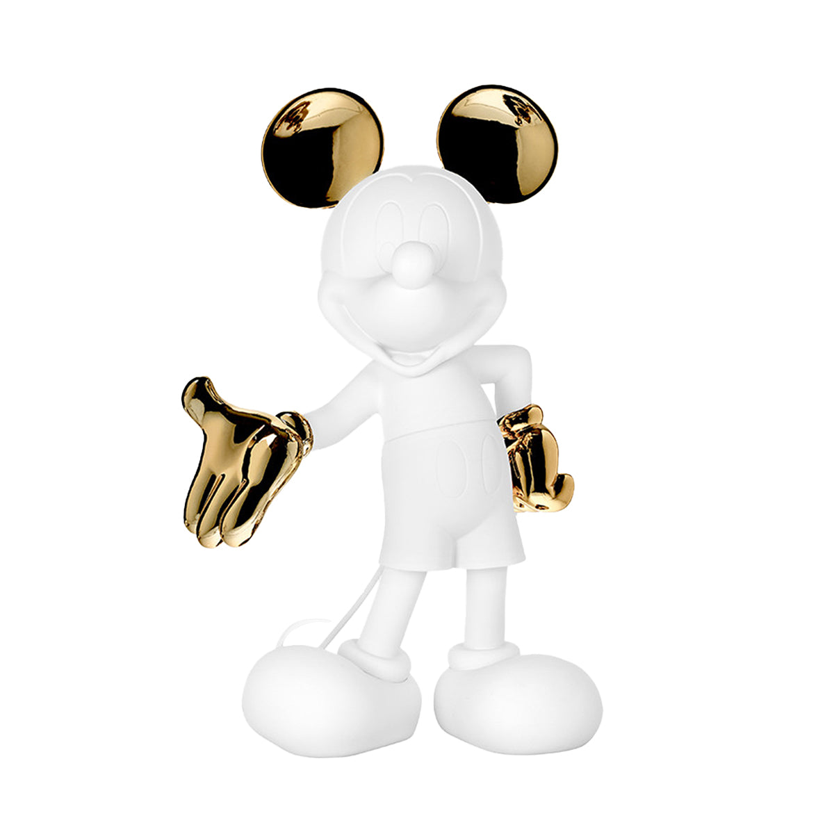  Leblon Delienne -  Mickey Mouse Figure White & Gold - 23.6" -  Collectibles