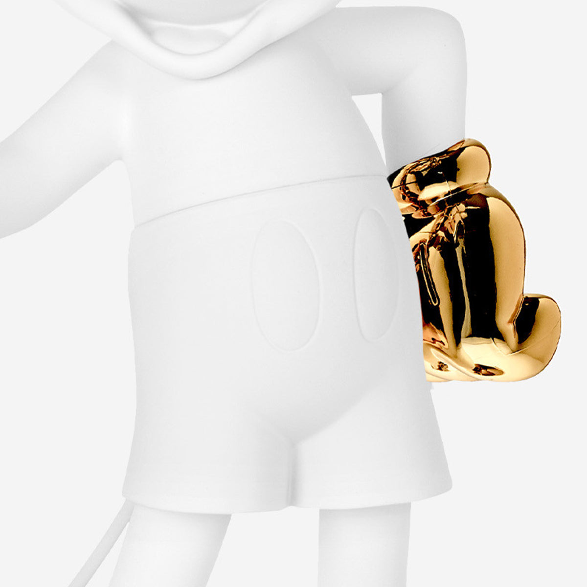  Leblon Delienne -  Mickey Mouse Figure White & Gold - 23.6" -  Collectibles