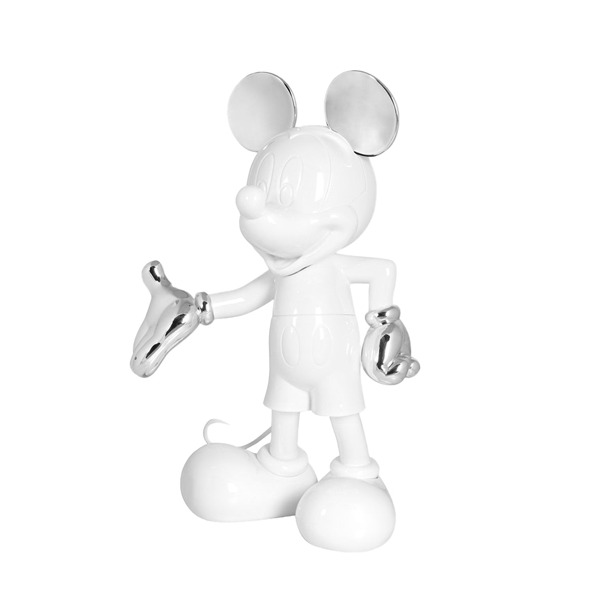  Leblon Delienne -  Mickey Mouse Figure White & Silver - 55" -  Collectibles