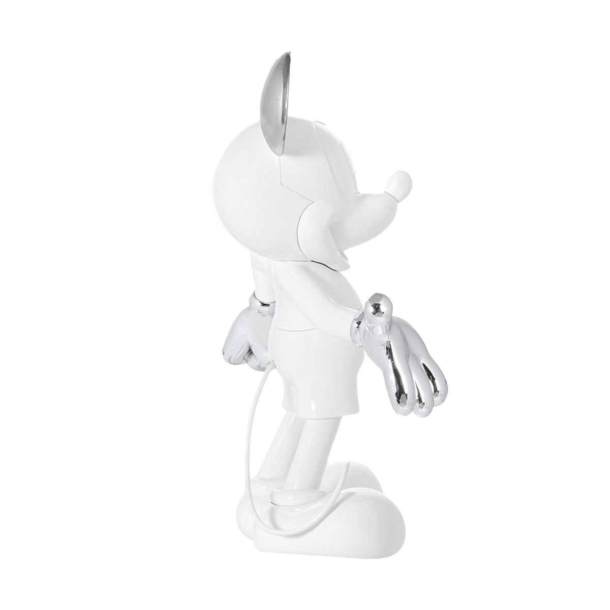  Leblon Delienne -  Mickey Mouse Figure White & Silver - 55" -  Collectibles