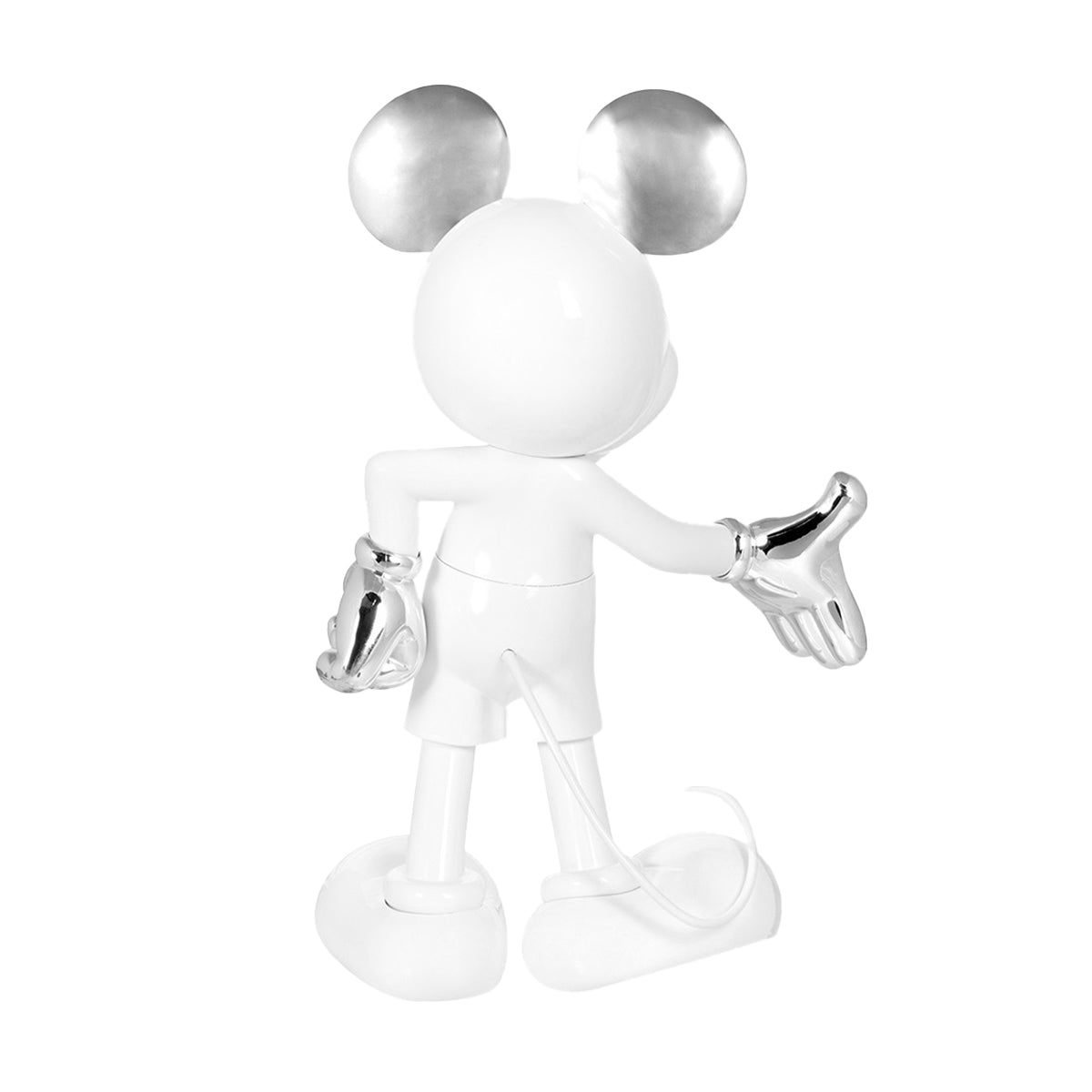  Leblon Delienne -  Mickey Mouse Figure White & Silver - 55" -  Collectibles